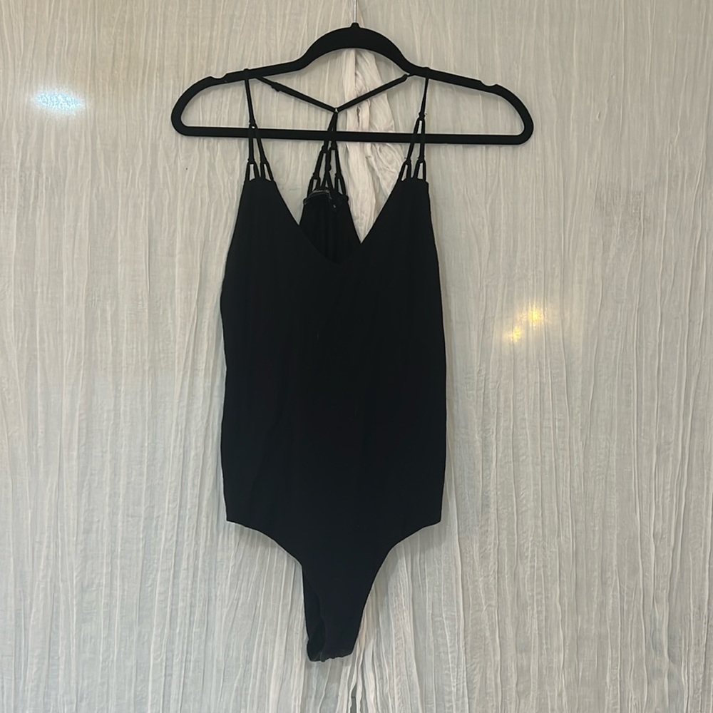 Black Tank Top Body Suit | Size Medium